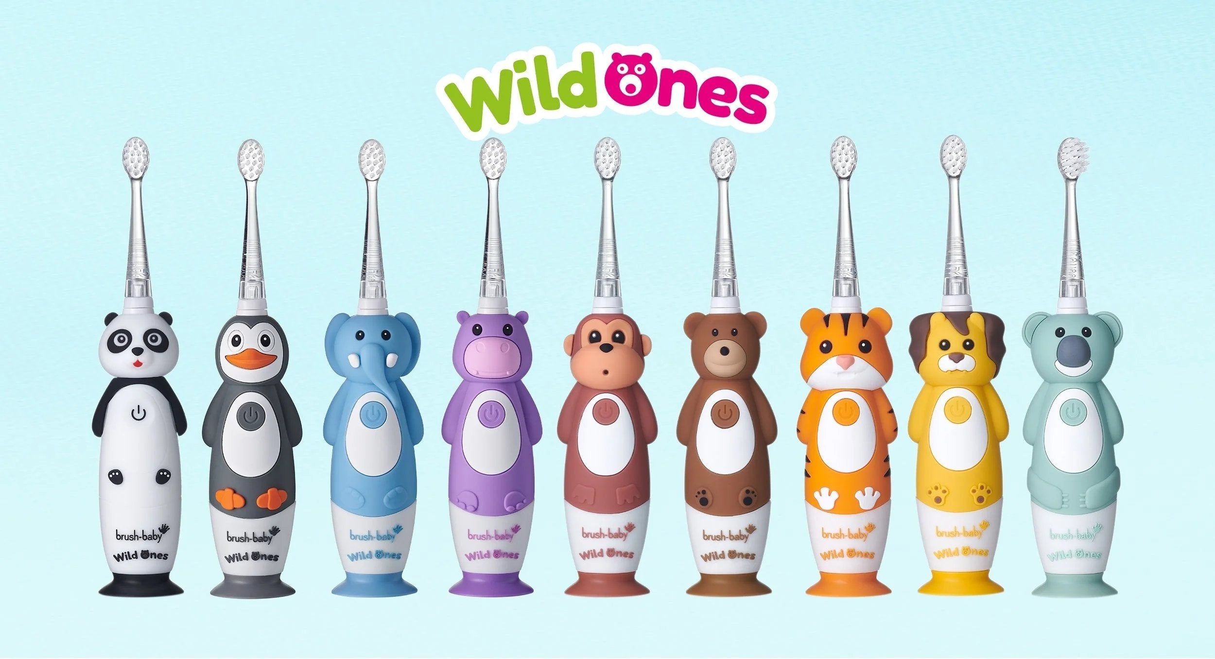 WildOnes Rechargeable Sonic Toothbrushes 0-10 Yrs